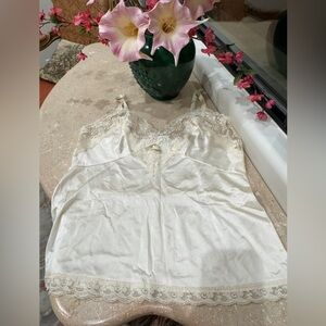 Vintage Lace Camisole Ivory Large